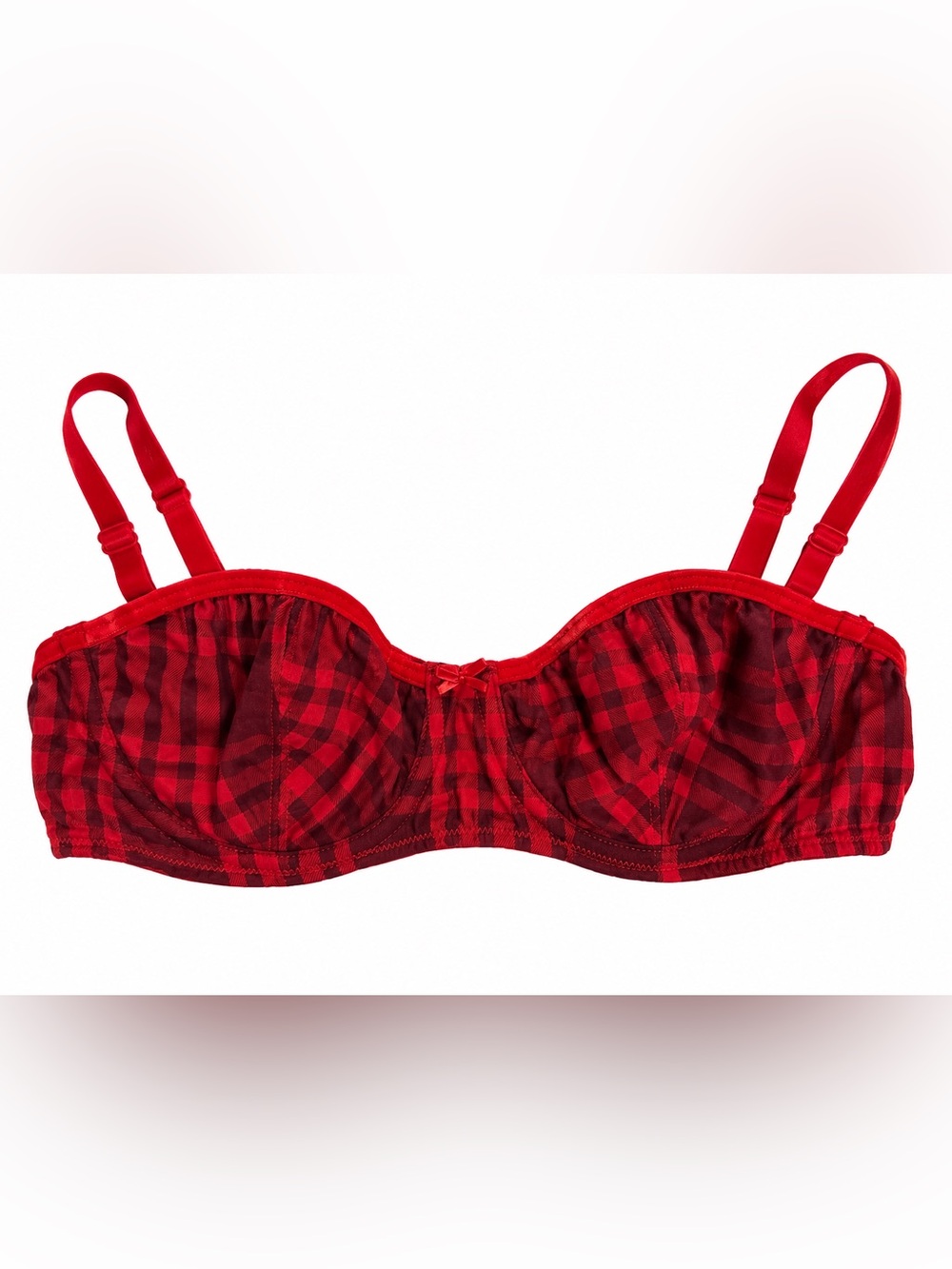 Victoria’s Secret Festive Plaid Bra